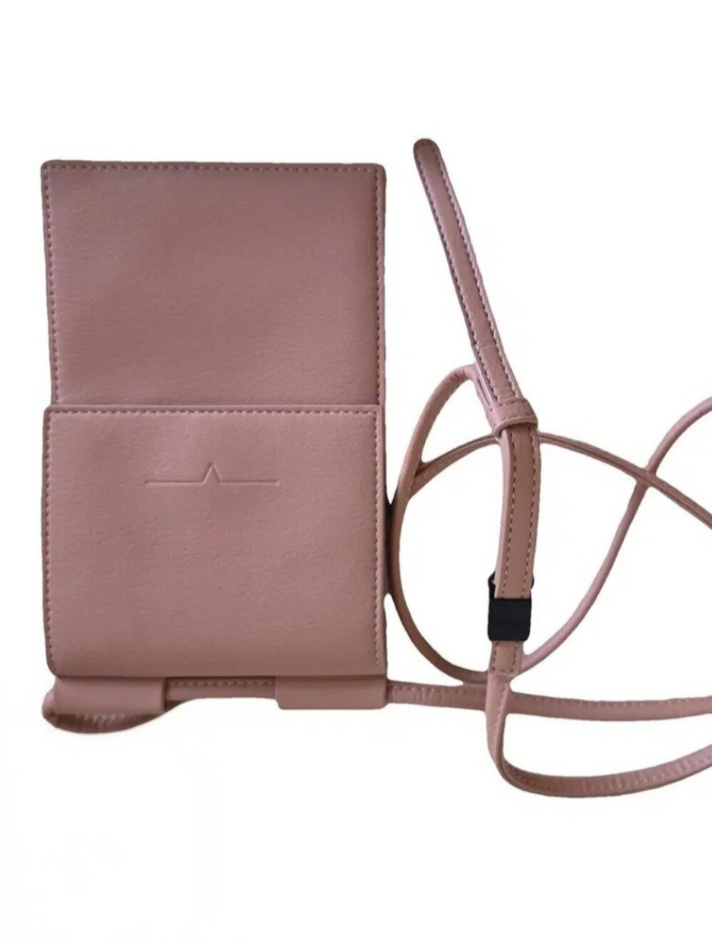 Von Holzhausen Women’s Crossbody Wallet - Blush Pink (NWT)